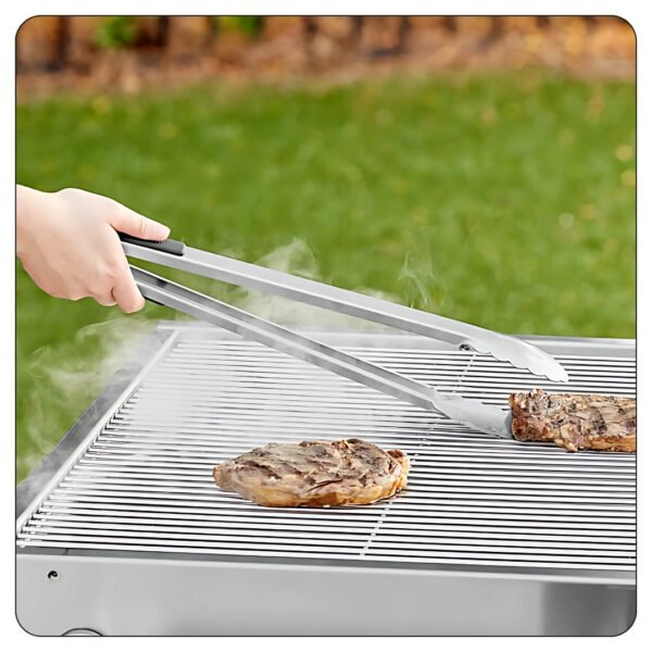 Stainless Steel Grilling Tongs 20" - Image 4
