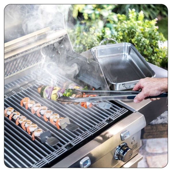 Stainless Steel Grilling Tongs 20" - Image 5