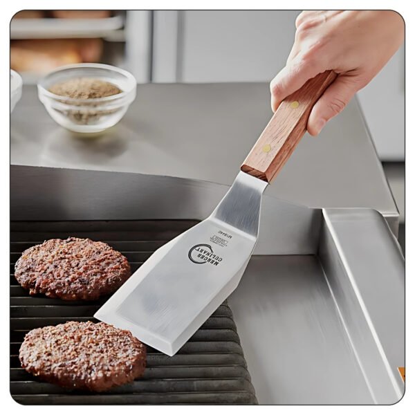 Heavy-Duty Turner with Rosewood Handle 8"x4" - Image 5