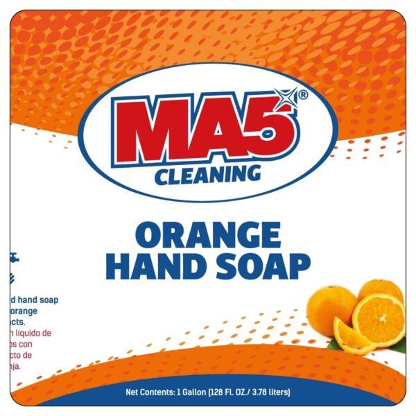 Mas5 Cleanning Orange Hand Soap / 25 Gallons - Image 3