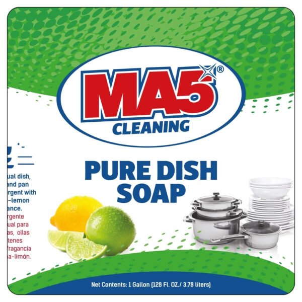 Mas5 Cleanning Pure Dish Soap / 25 Gallons - Image 3