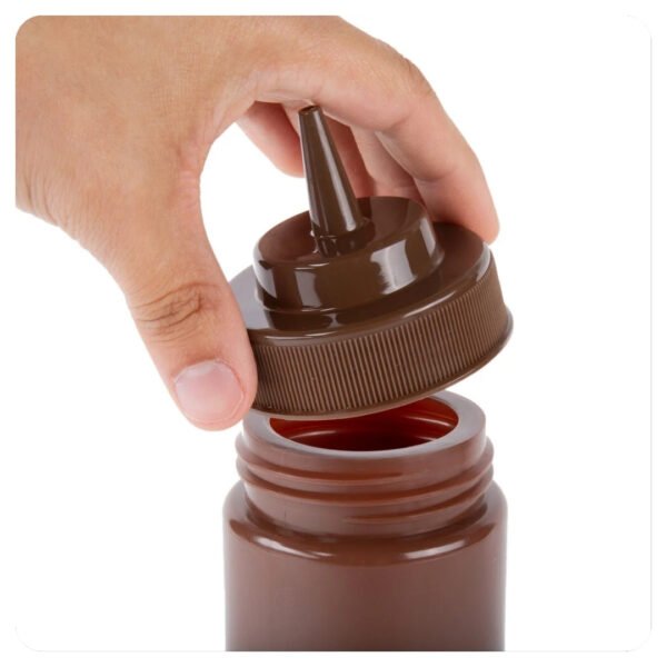 Brown Wide Mouth Squeeze 24 Oz - Image 3