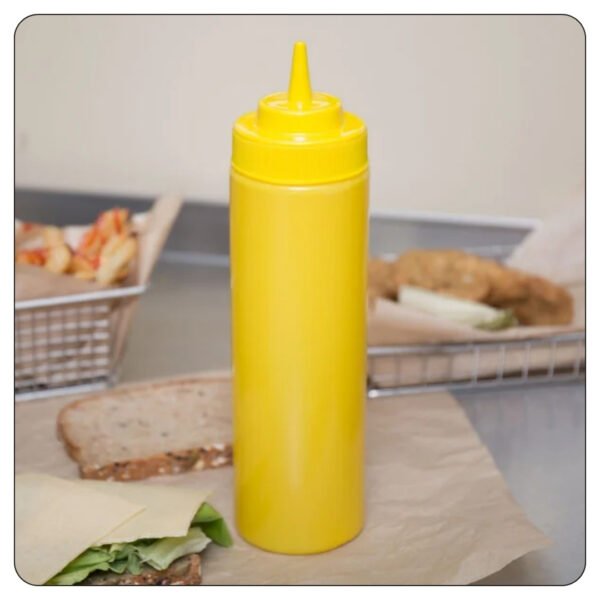 Yellow Wide Mouth Squeeze 24 Oz - Image 4