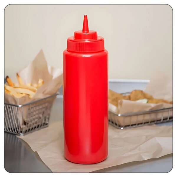 Red Wide Mouth Squeeze 32 Oz - Image 4
