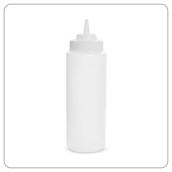 Clear Wide Mouth Squeeze 32 Oz