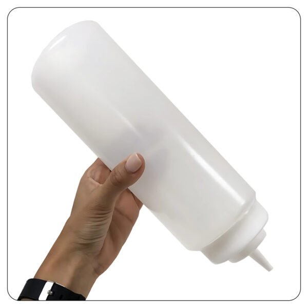 Clear Wide Mouth Squeeze 32 Oz - Image 2