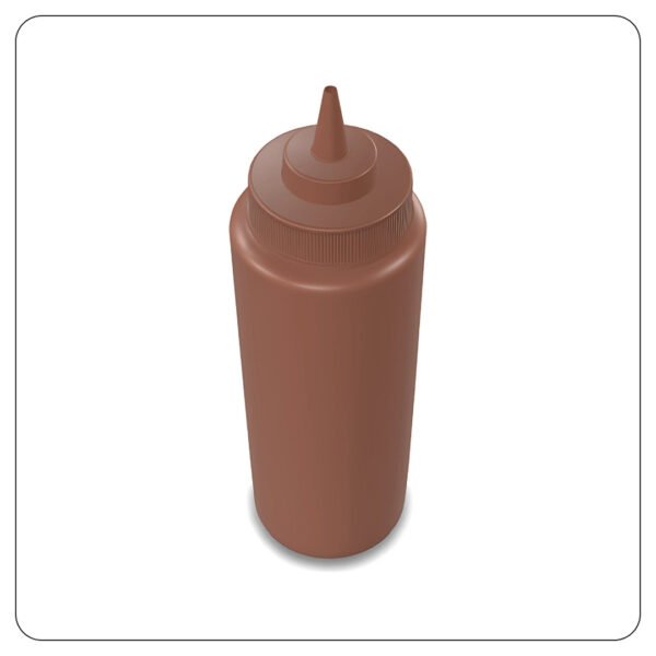 Brown Wide Mouth Squeeze 32 Oz - Image 2