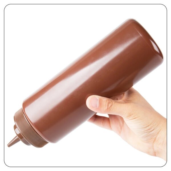 Brown Wide Mouth Squeeze 32 Oz - Image 3