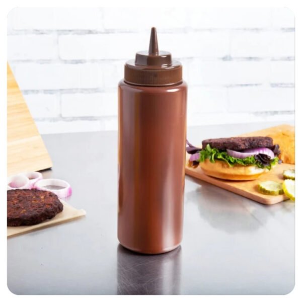 Brown Wide Mouth Squeeze 32 Oz - Image 4
