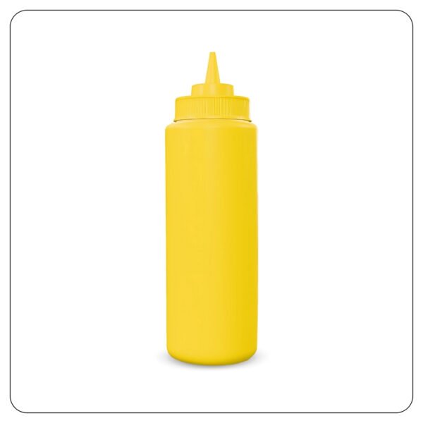 Yellow Wide Mouth Squeeze 32 Oz