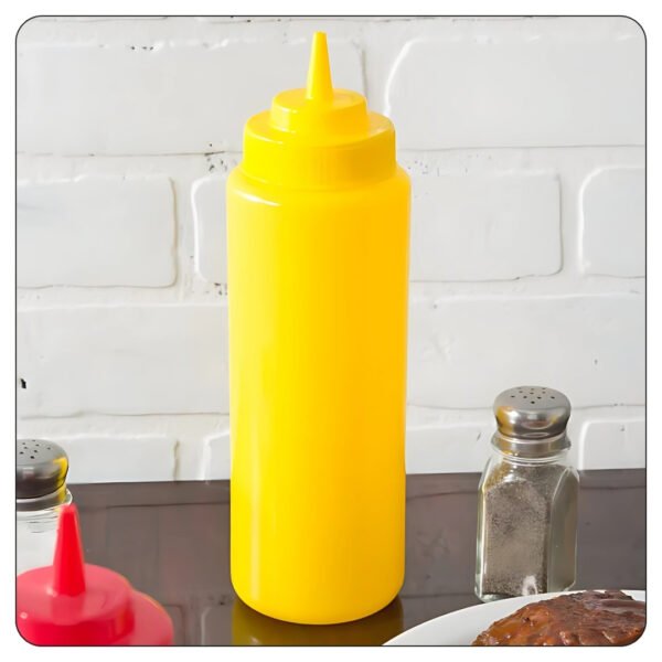 Yellow Wide Mouth Squeeze 32 Oz - Image 5