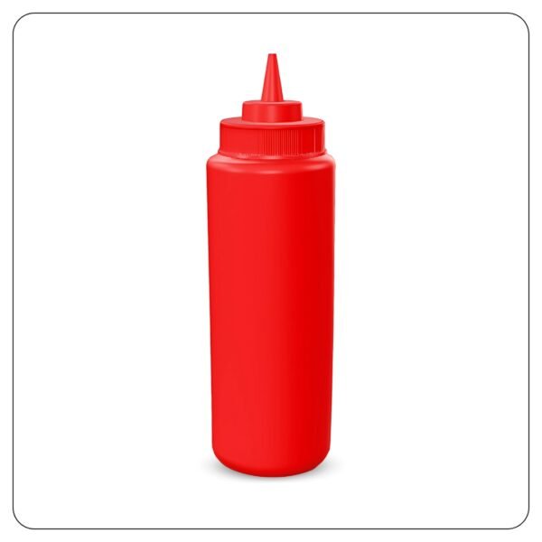 Red Wide Mouth Squeeze 32 Oz