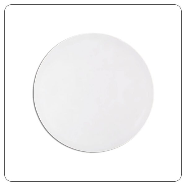 12" White Corrugated Pizza Circle