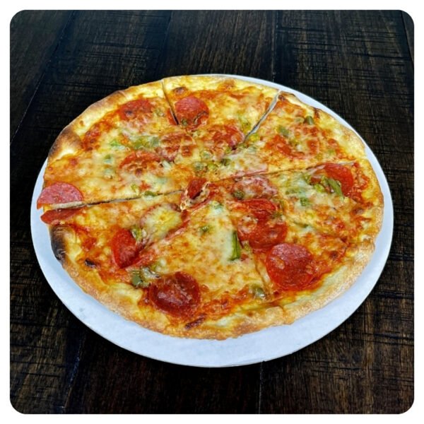 12" White Corrugated Pizza Circle - Image 4