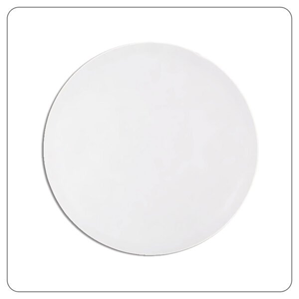 16" White Corrugated Pizza Circle - Image 2