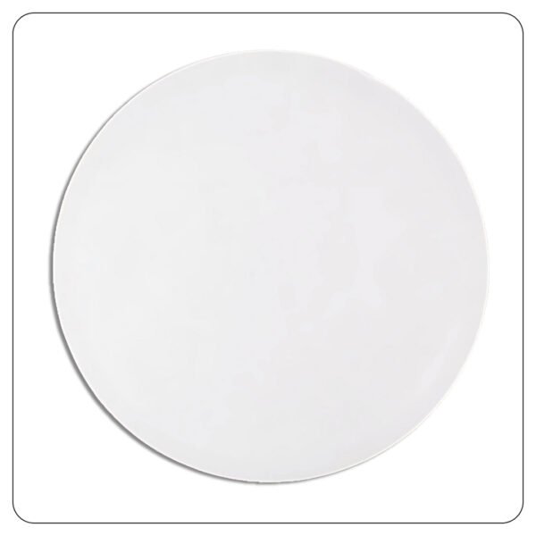 20″ White Corrugated Pizza Circle
