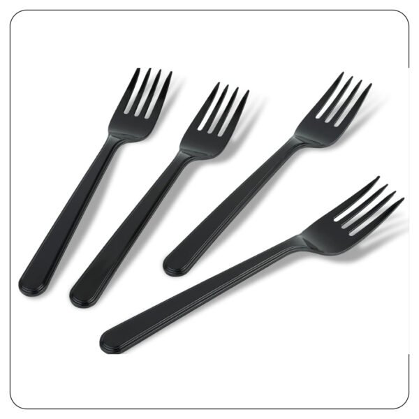 Black Forks Individual Wrapped Plastic - Image 3
