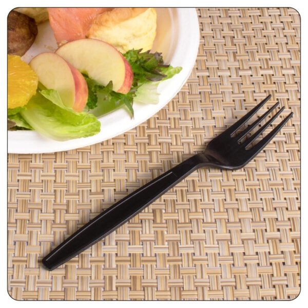 Black Forks Individual Wrapped Plastic - Image 4