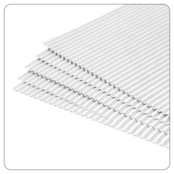 14x14 Single Face Corrugated Pizza Pad - Image 2
