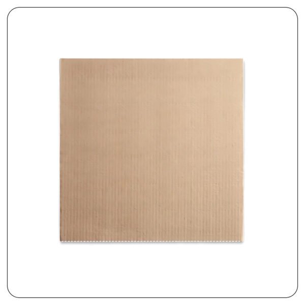 14x14 Single Face Corrugated Pizza Pad - Image 3