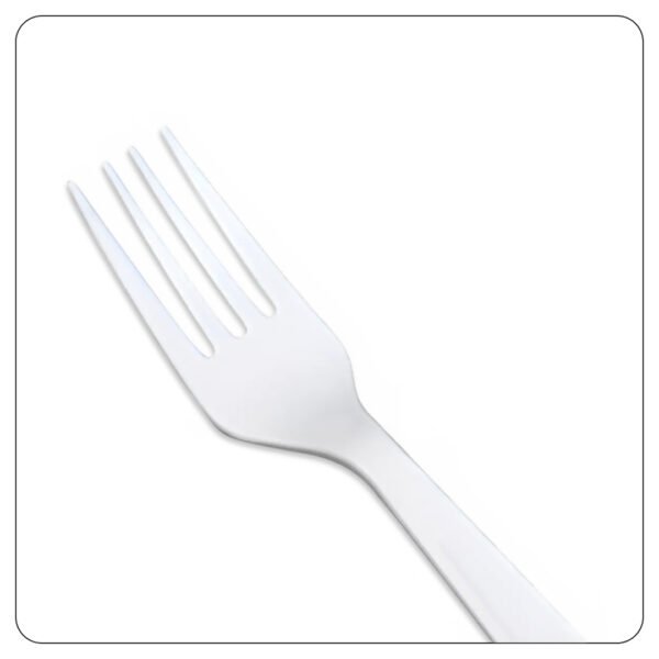 White Forks Individual Wrapped Plastic Heavy Duty - Image 2