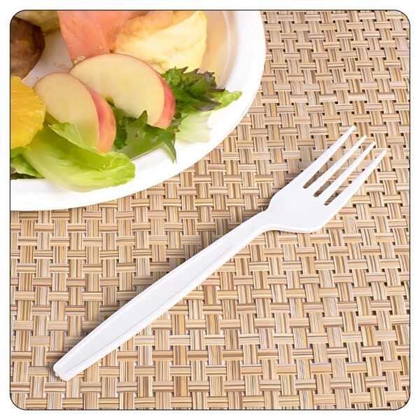 White Forks Individual Wrapped Plastic Heavy Duty - Image 4