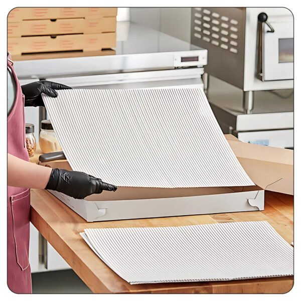 16x16 Single Face Corrugated Pizza Pad - Image 4