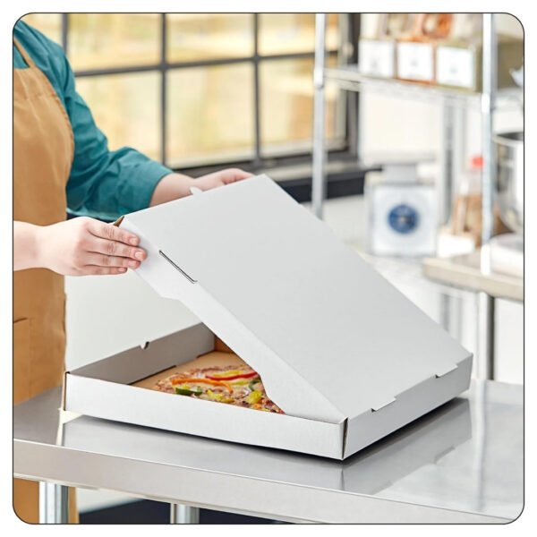 18x18x2 Corrugated Plain Pizza Box Bulk Pack Kraft - Image 5