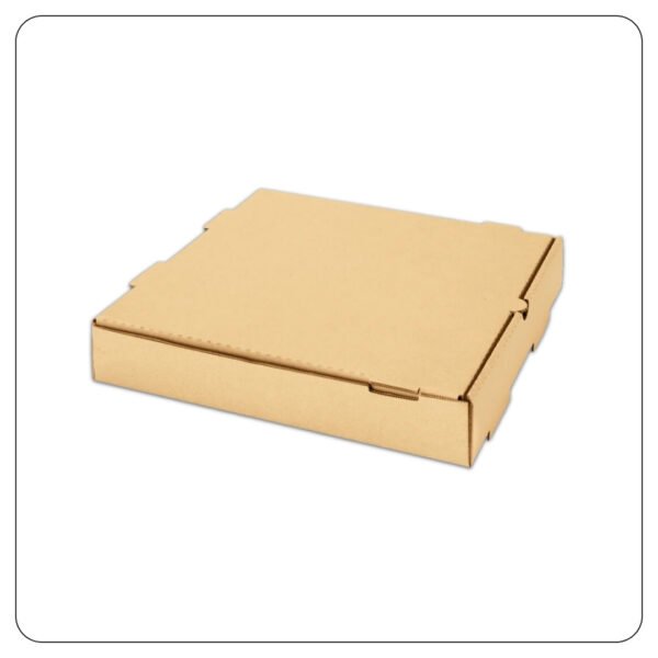 Kraft 12x12x2 Corrugated Plain Pizza Box Bulk - Image 2