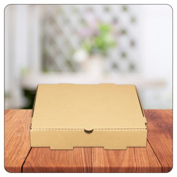 Kraft 12x12x2 Corrugated Plain Pizza Box Bulk - Image 5