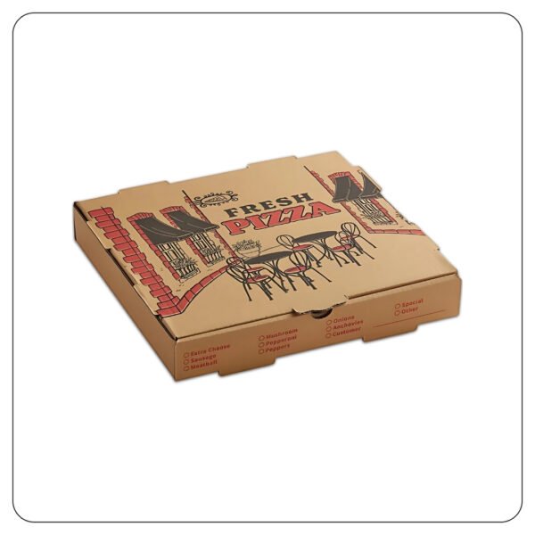 Kraft 12x12x2 Corrugated Pizza Box Bulk