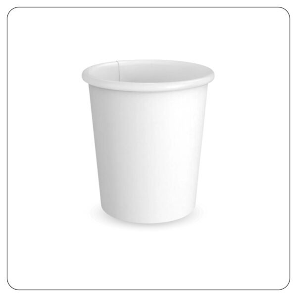 Paper Hot Cup 4oz White