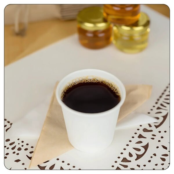 Paper Hot Cup 4oz White - Image 4