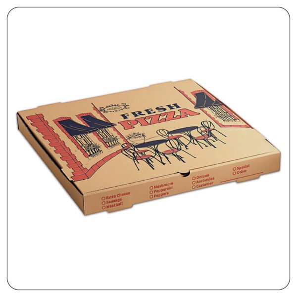 Kraft 20x20x2 Corrugated Pizza Box Bulk