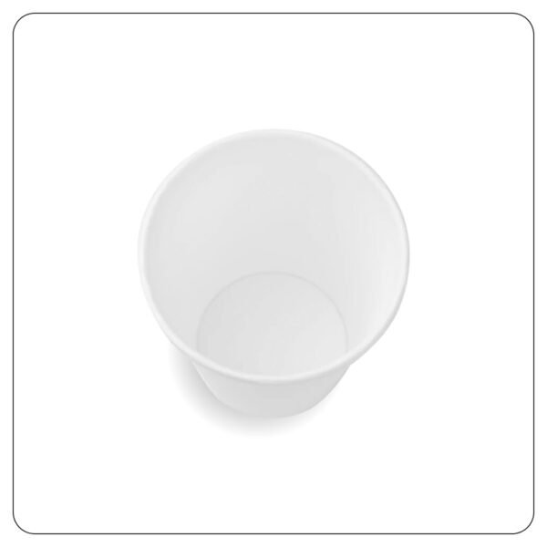 Paper Hot Cup 8oz White - Image 2