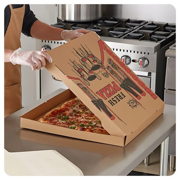 Kraft 20x20x2 Corrugated Pizza Box Bulk - Image 4