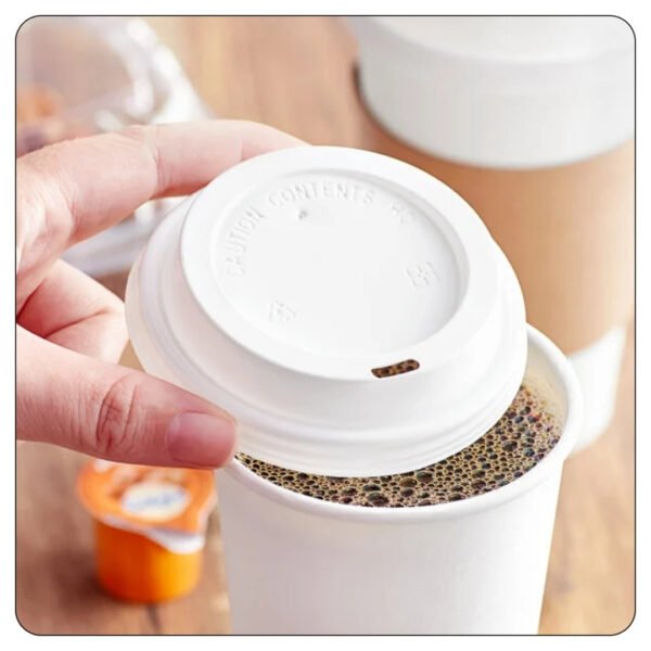 Lids Hot Cups 8 oz - Image 4