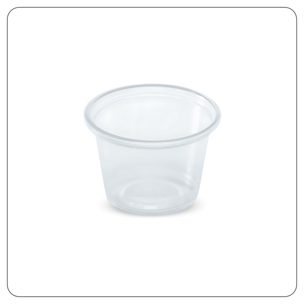 1 Oz Clear / Portion Cup. Containers  Ware