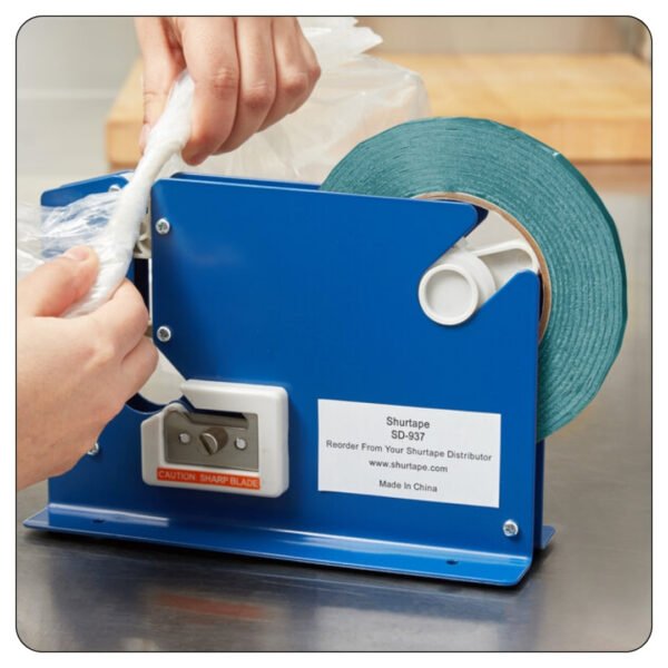 Shurtape General Purpose Green Poly Bag Sealer Tape 3/8" x 180 Yards (9mm x 165m) - Image 4