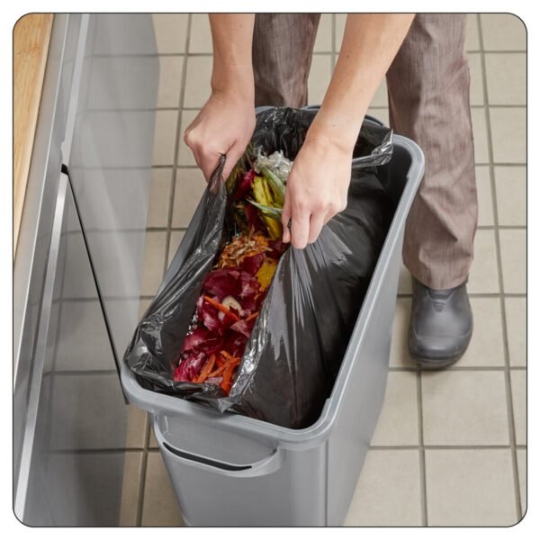 23 Gallon Trash Bag / Black Hdlpe / 'Slim Jim' - Image 5