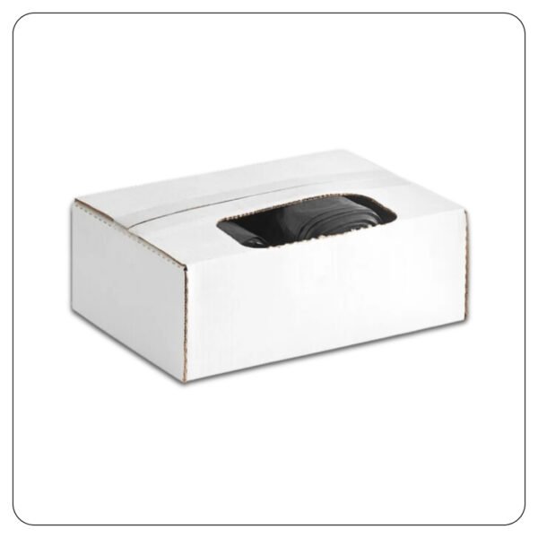 60 Gallon Trash Bag / Black Hdlpe / 'Slim Jim' - Image 2