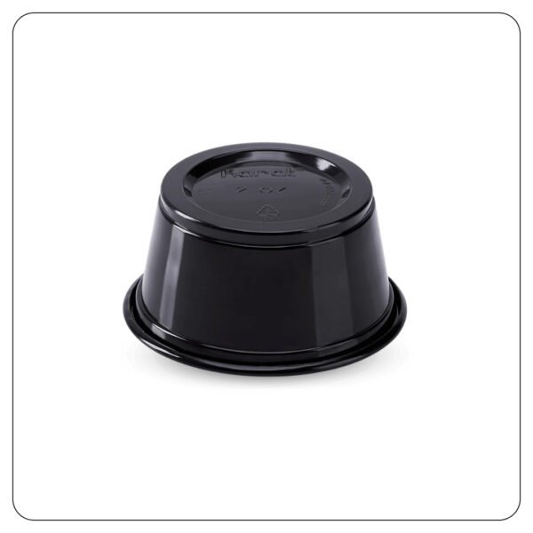 2 Oz Black Portion Cup - Image 3