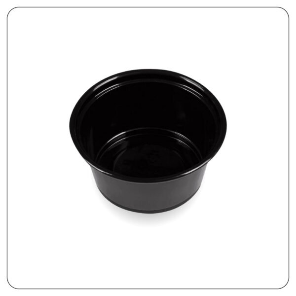 2 Oz Black Portion Cup - Image 2