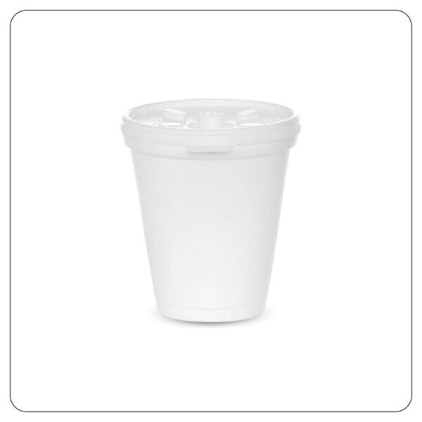 Lid For 8 Oz Foam Cup 8FTL Lift-N-Lock - Image 3