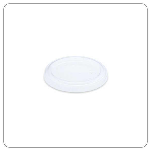 Fat Clear Lid 1 Oz / Portion Cup - Image 2