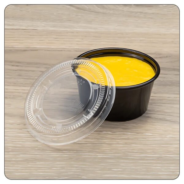 Fat Clear Lids 2 Oz Heavy Duty Portion Cup - Image 4