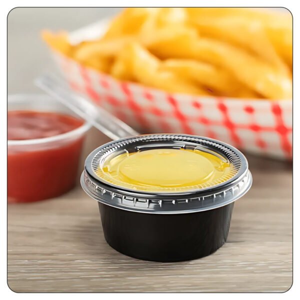Fat Clear Lids 2 Oz Heavy Duty Portion Cup - Image 5