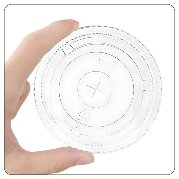 Flat Clear Slote Lid 98 Pet - Image 2
