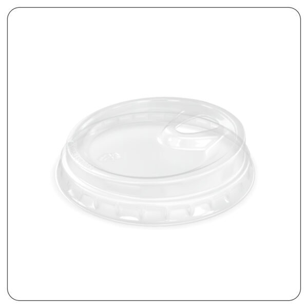 Clear Sip-Through Lid with Extra-Wide Opening