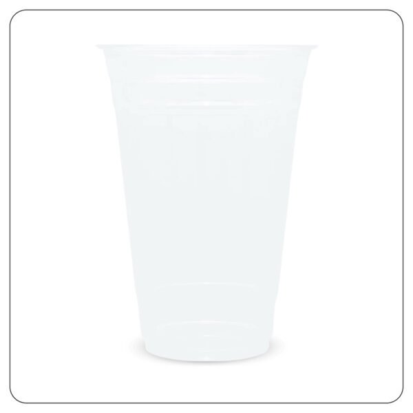 Clear Pet Cup 20 Oz